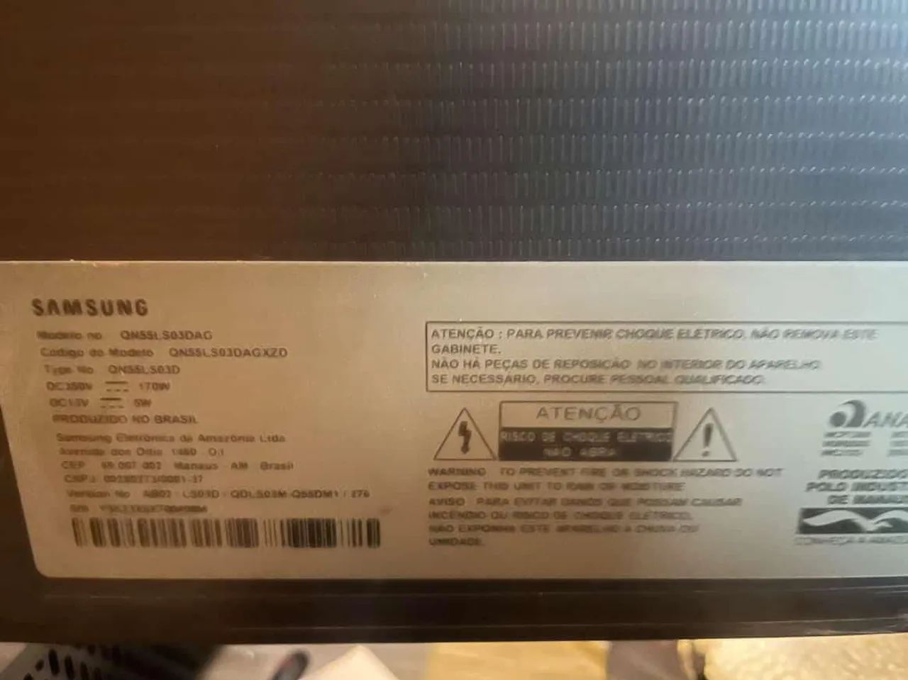 Tv Samsung 55 polegadas 4k the frame - Foto 4