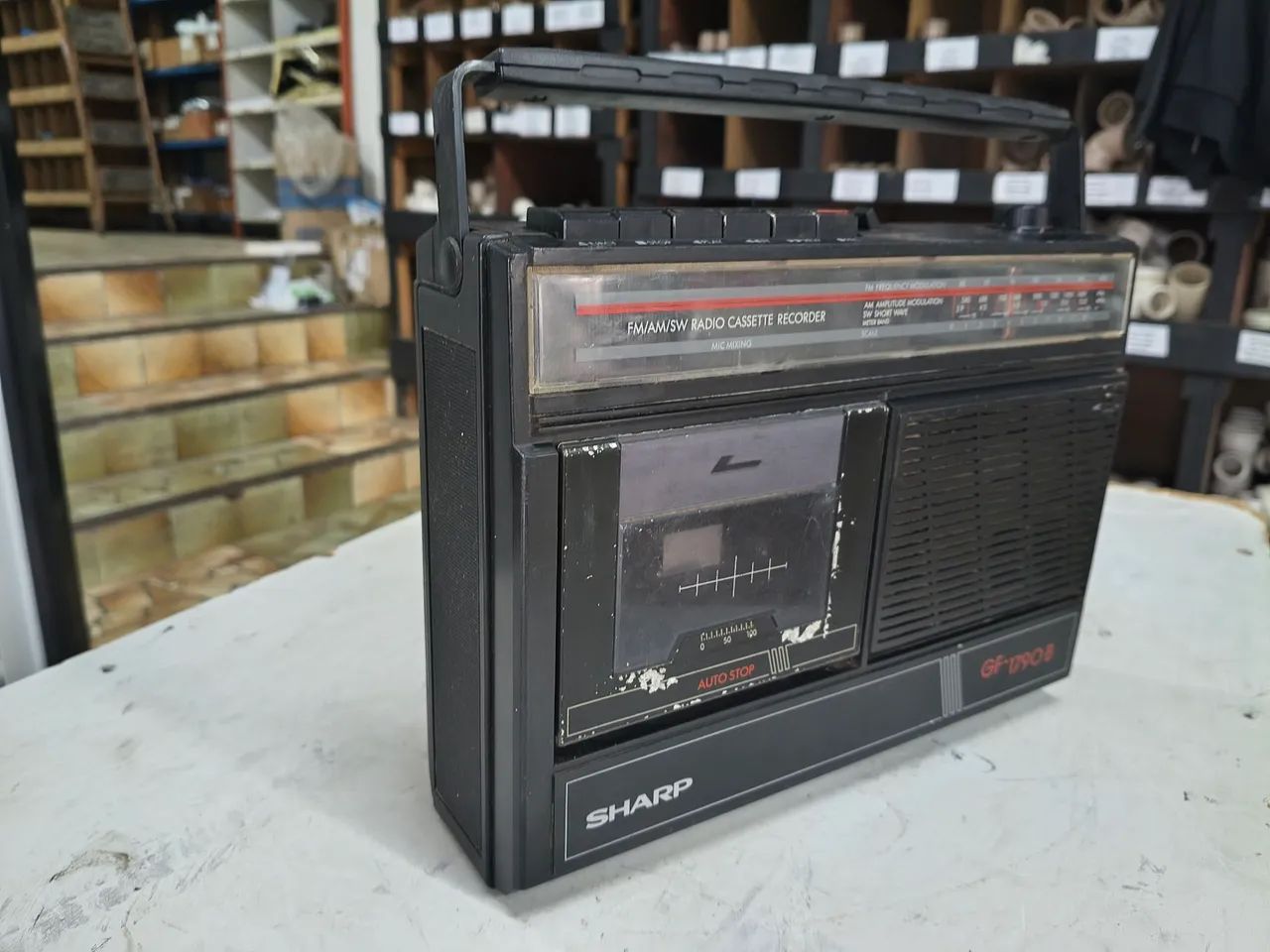 Rádio gravador Sharp GF1790B - Foto 4