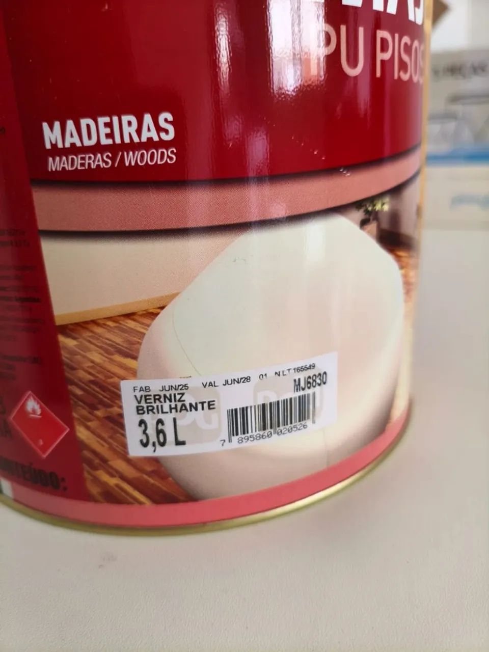 Verniz Piso de madeira 