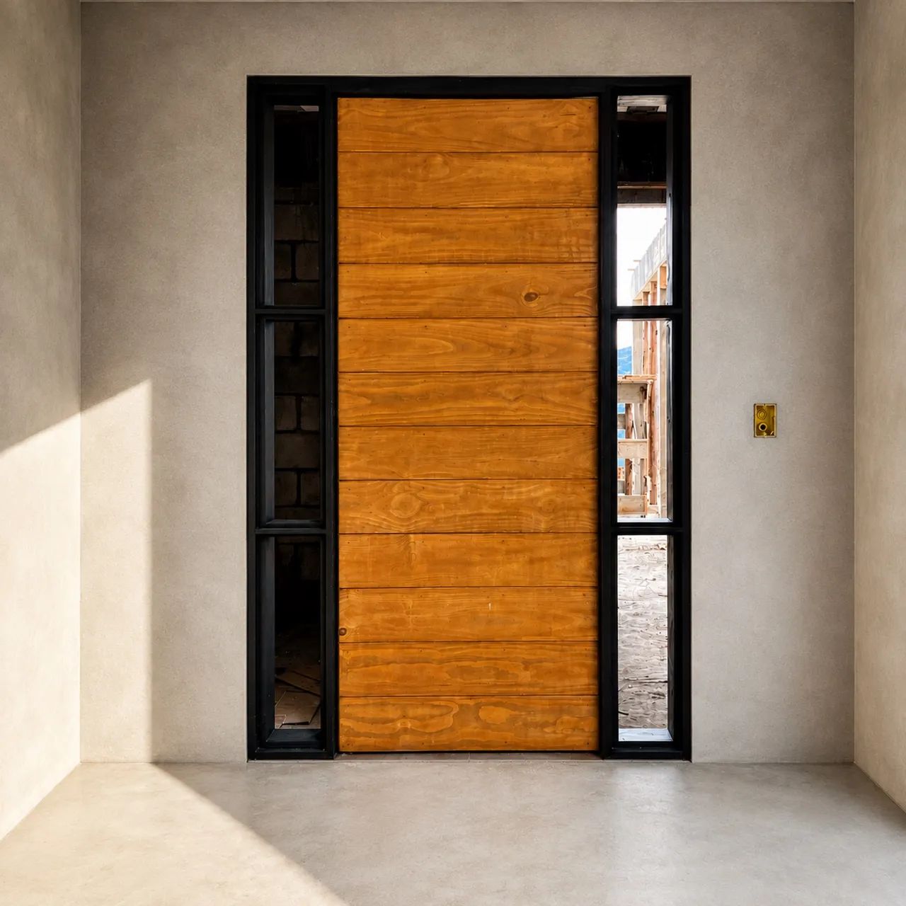 Faço porta pivotante de madeira 