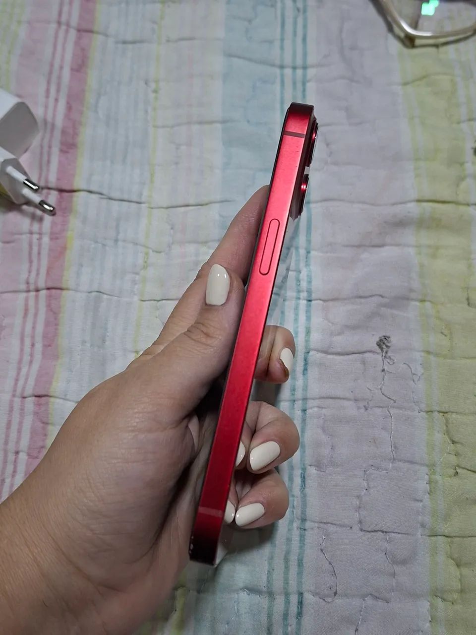 Iphone 13 vermelho 128gb - Foto 4