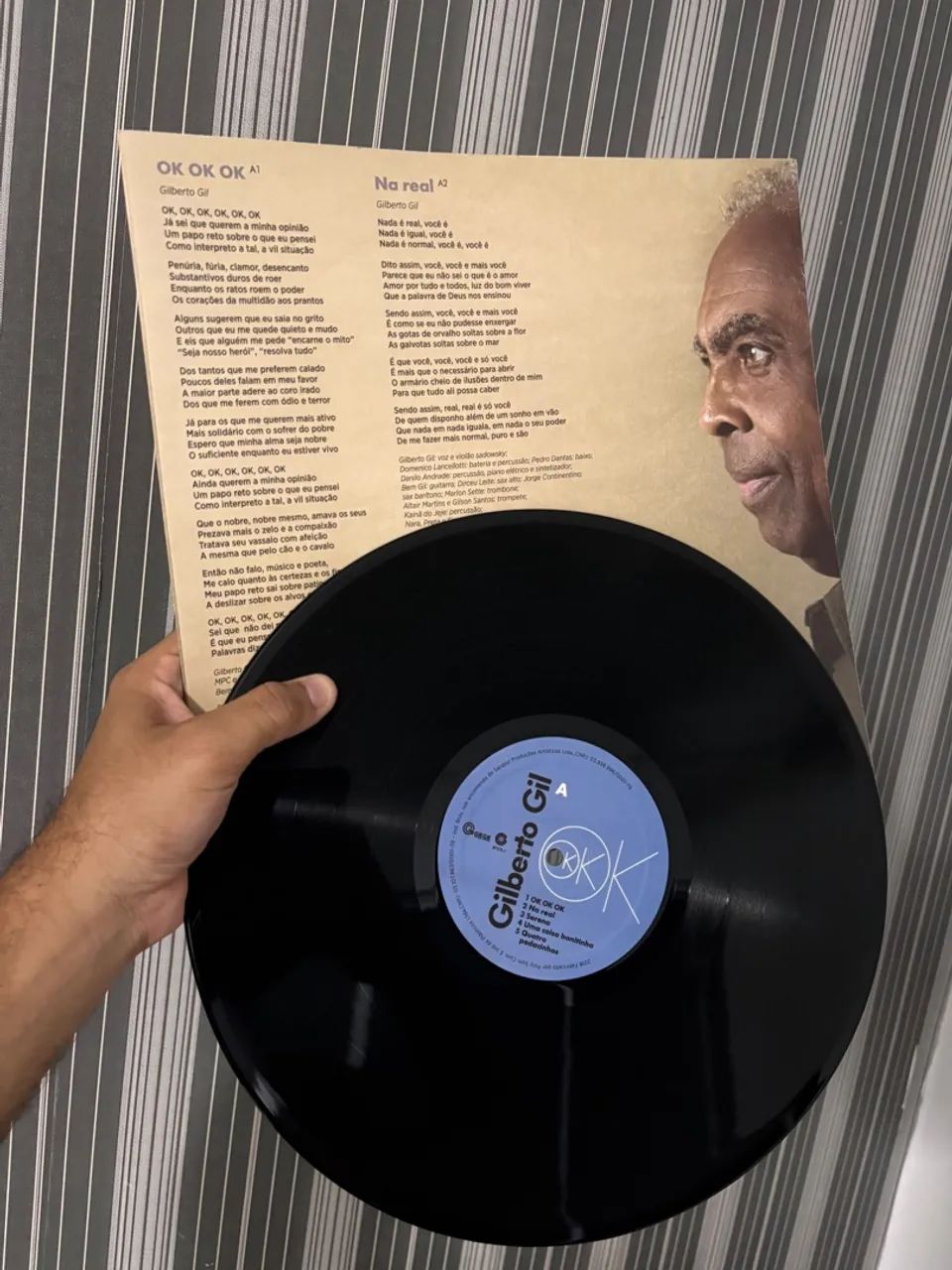 Lp Gilberto Gil - OkOkOk - Foto 2
