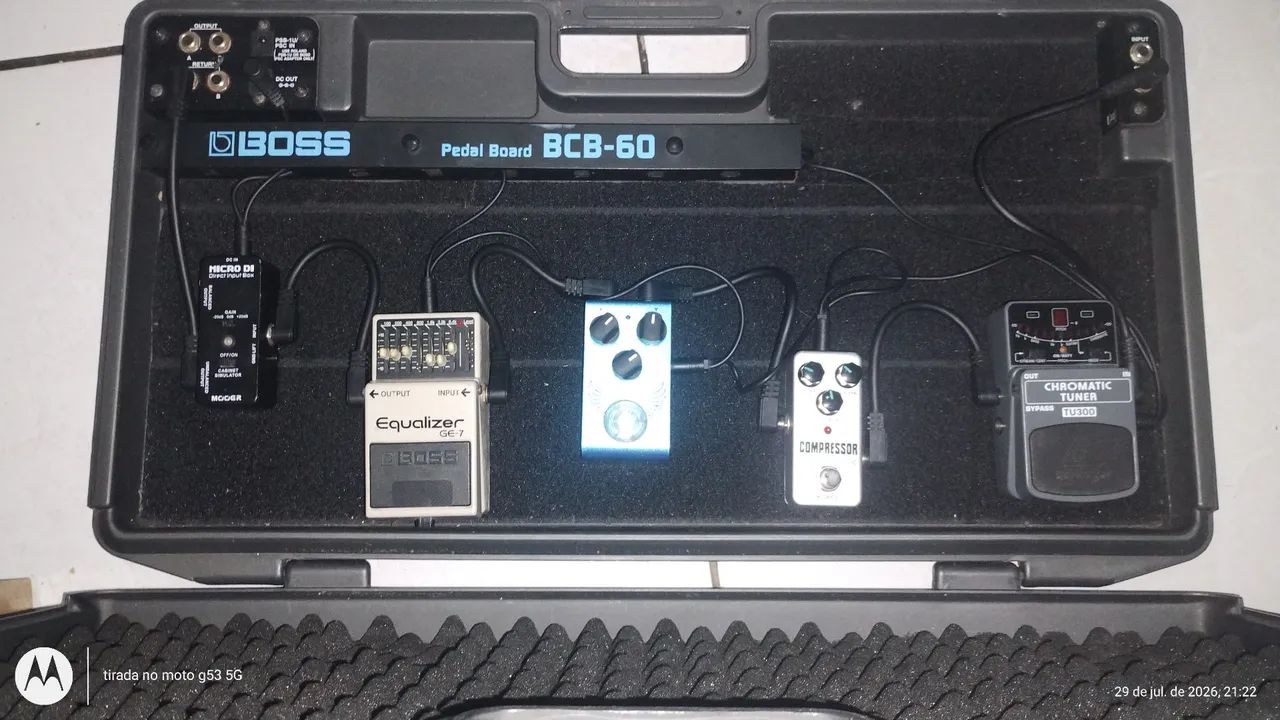 Case e pedais troco em guitarra  - Foto 3