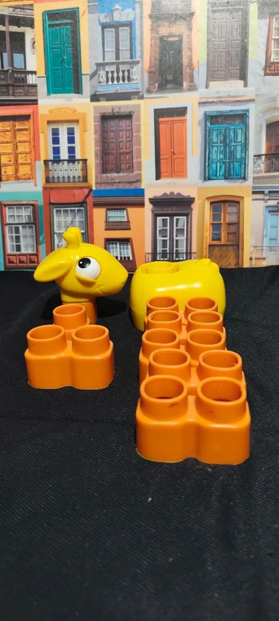 Bloco Gina - Girafa de Encaixe - 25 cm - Foto 2