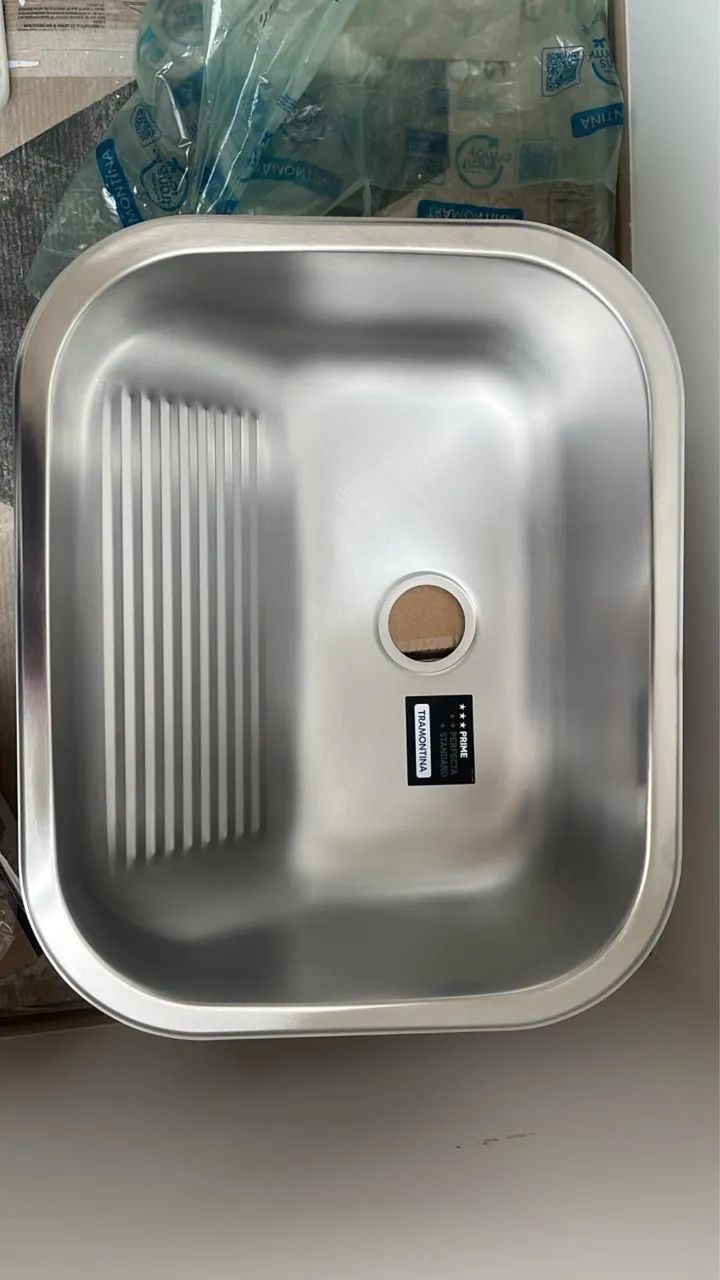 Tanque Tramontina novo inox ! 