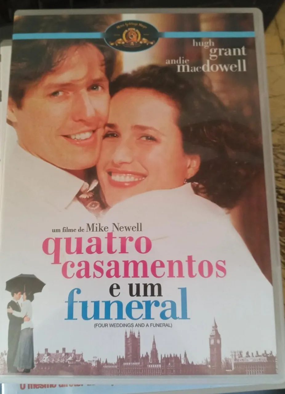 Dvd Quatro Casamentos e um Funeral