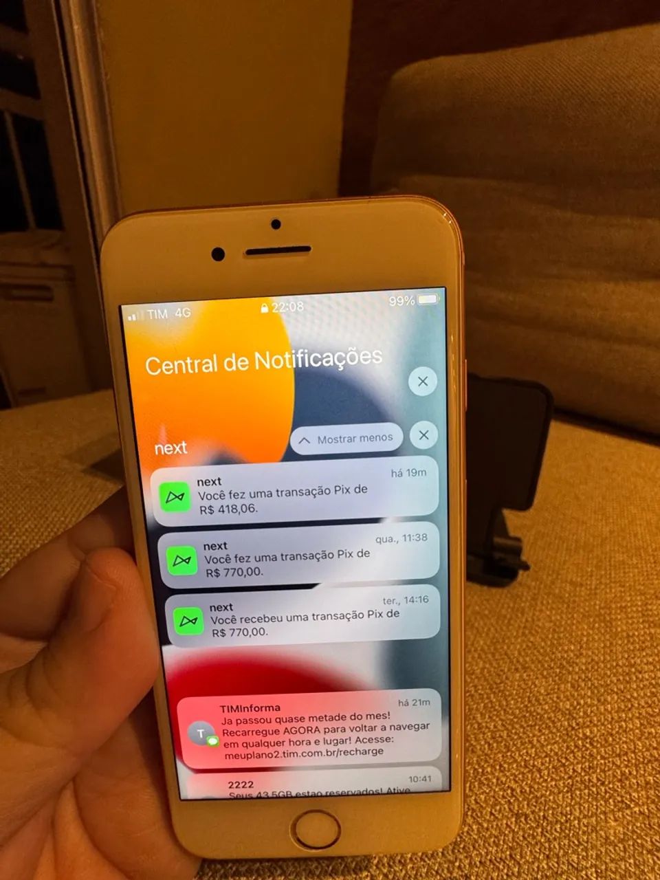 iPhone 8 64 Gb quem ver leva na hora  - Foto 5