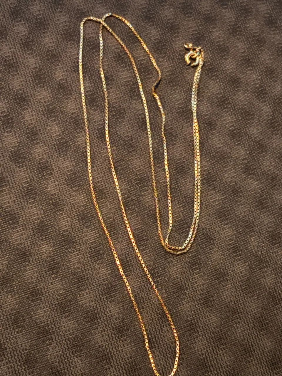 Cordão de ouro 18k 60 cm