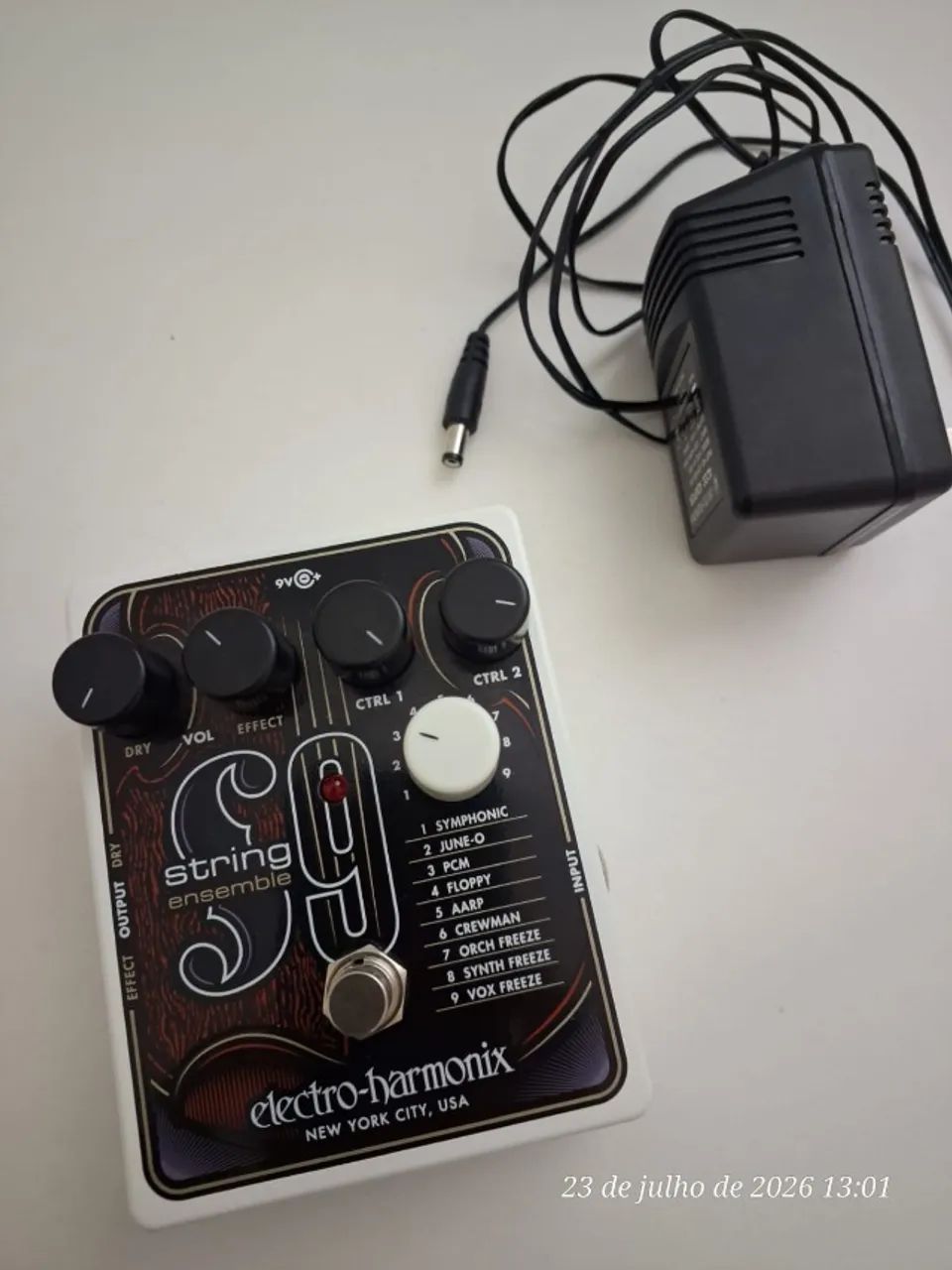 Pedal Electro Harmonix String9 String Ensemble S9 Orquestra - Foto 4