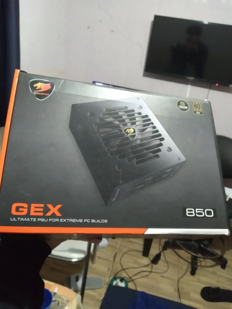 Fonte Cougar GEX 850W 80 PLUS GOLD FULL MODULAR 