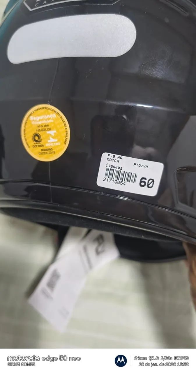 Vende-se capacete  - Foto 2