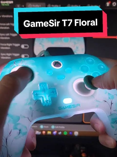 Controle GameSir T7 PRO Floral Edition  - Foto 4