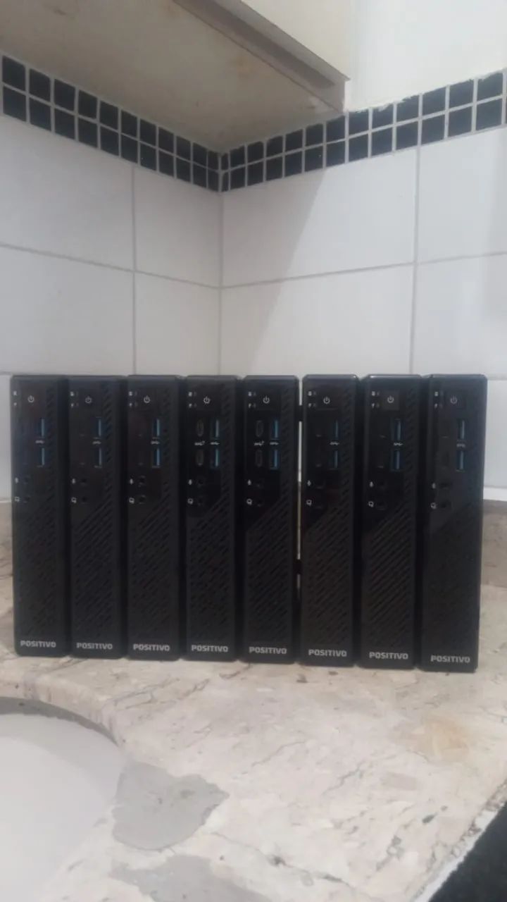 Lote Com 6 Mini Pc Positivo Master C6300 | I3-10100T | 8GB Ram | SSD 128GB - Foto 2
