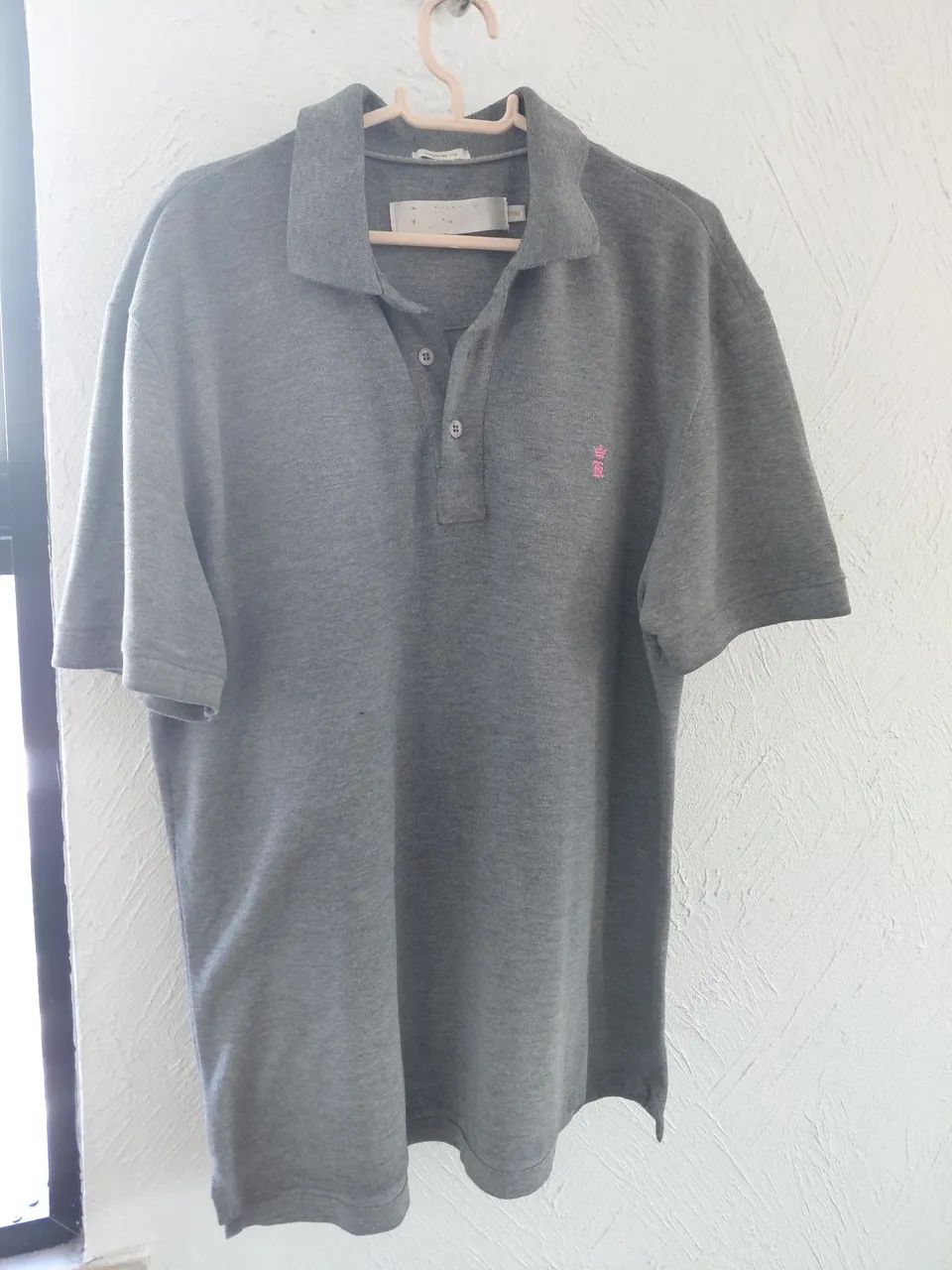 Vendo Polo Cinza Sergio K tam M + Polo Ralfh Lauren rosa claro tam M - Foto 4