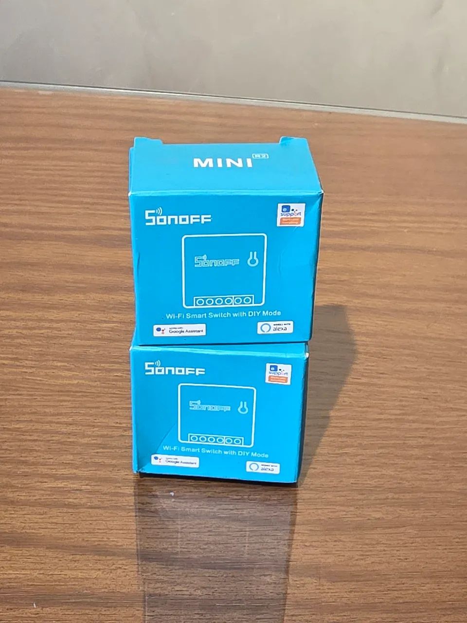 Interruptor Sonoff Mini R2 Wifi Automação Alexa E Google duas unidades
