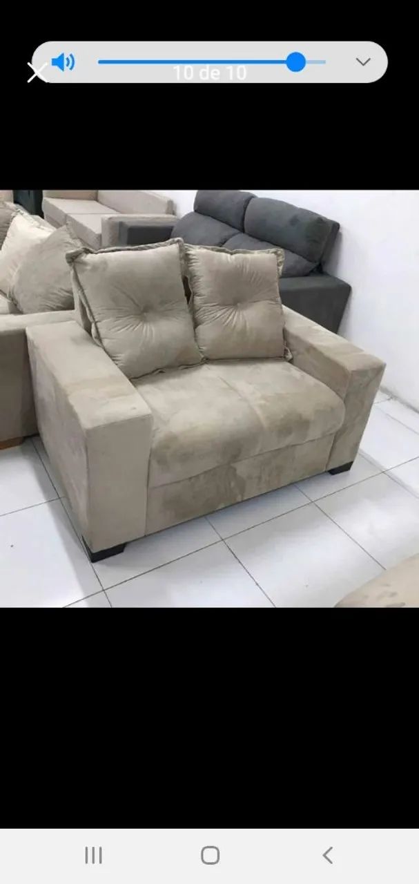 Sofa 2 lugares de fábrica 