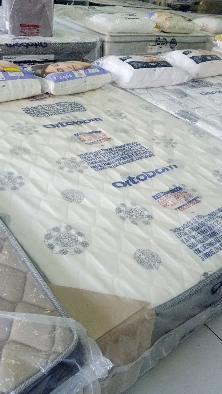 Cama casal molas 