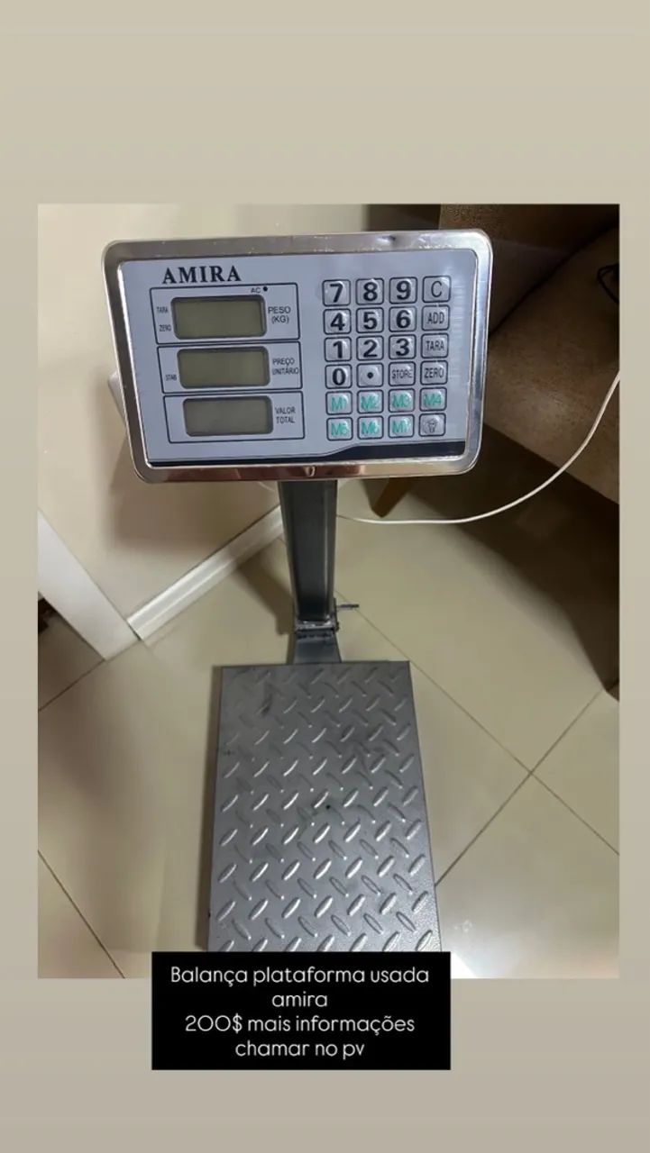 Balança de plataforma digital 250kg - Foto 2