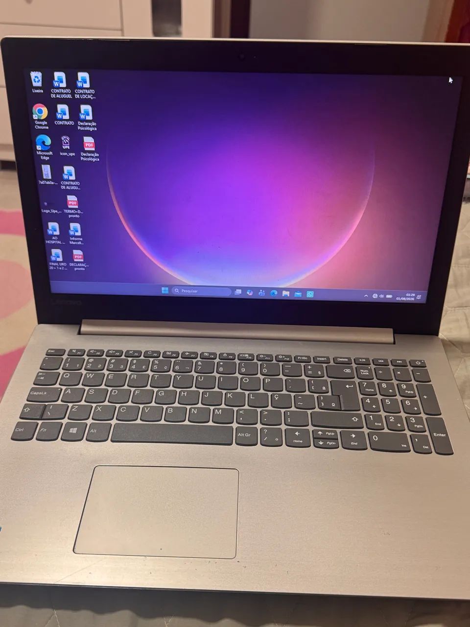 Notebook Lenovo SSD 256gb 