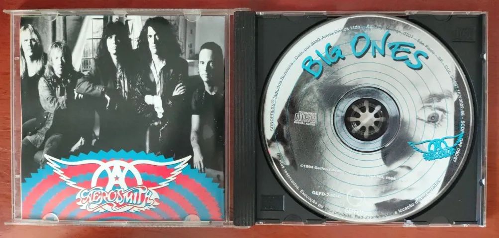 CD - Aerosmith - Big Ones - 1994 - Foto 2