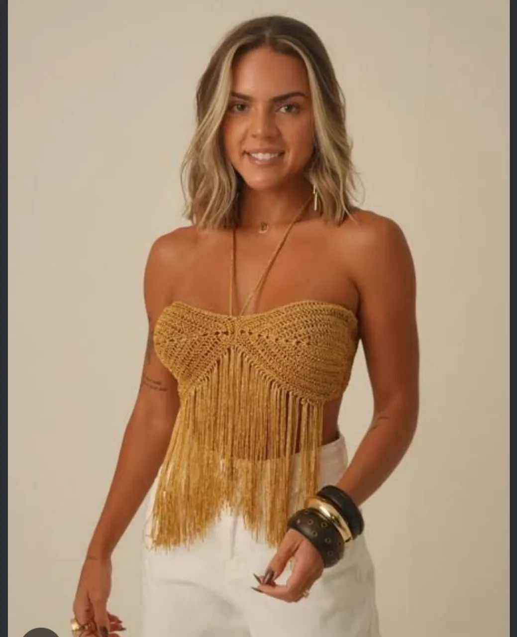 Top dourado