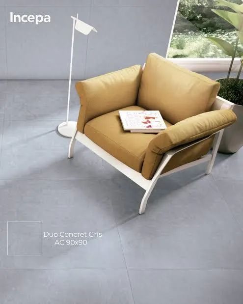 Piso Incepa Porcelanato Duo Concret Gris - Foto 3
