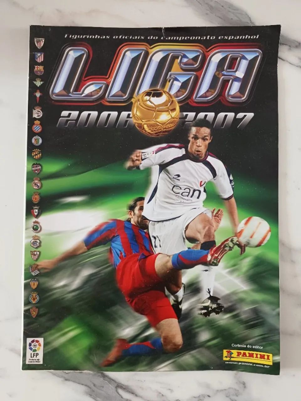 Álbum de Figurinhas Liga Espanhola 2006-2007