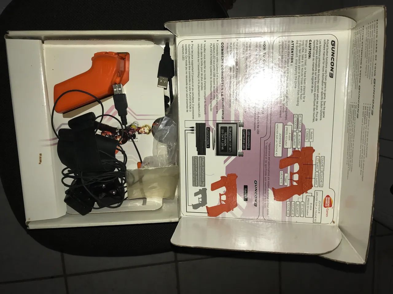 Pistola com jogo Time Crisis 3 PlayStation 3 edição especial  - Foto 3