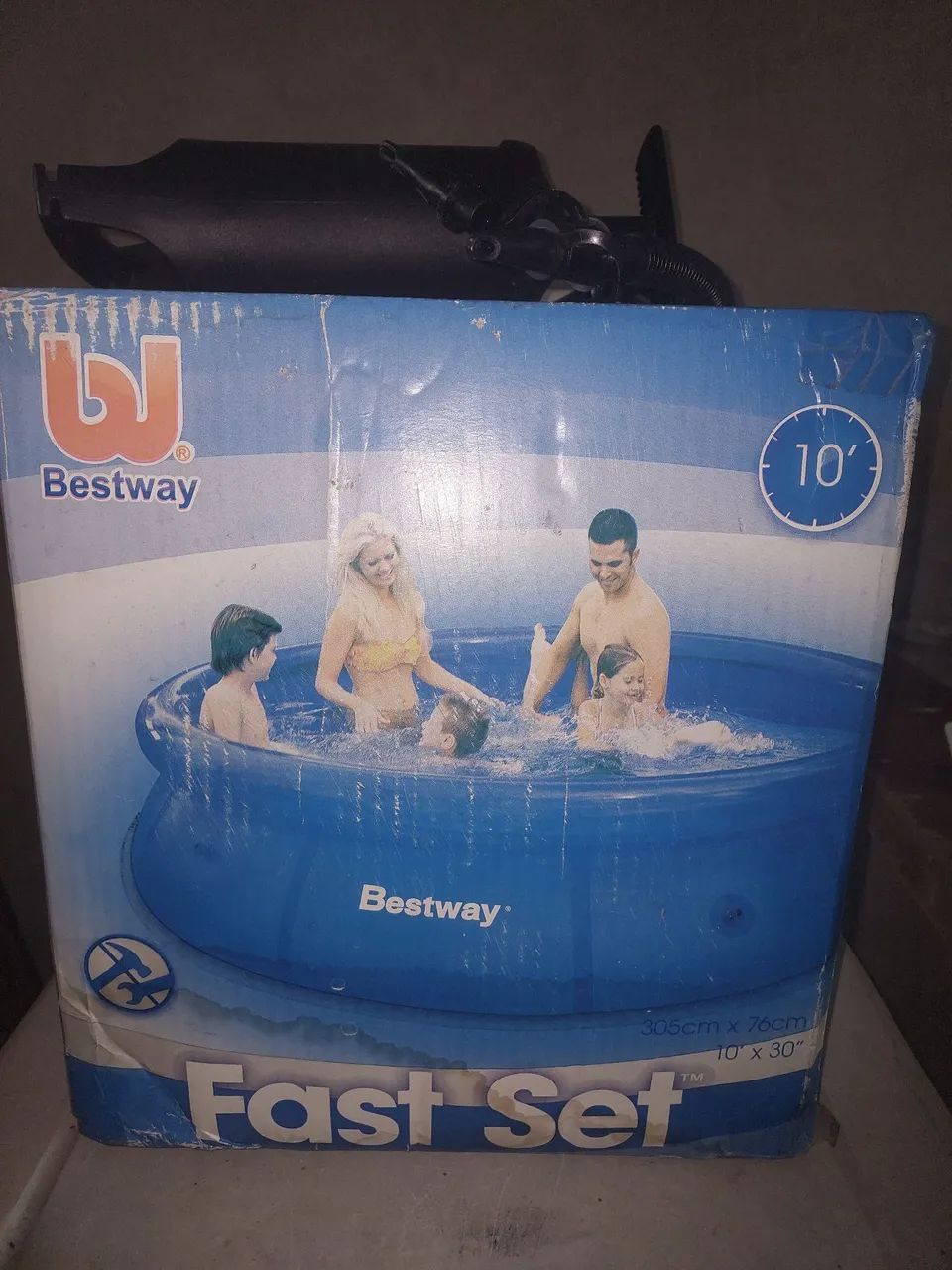 Piscina Bestway Fast Set 3600L nunca usada