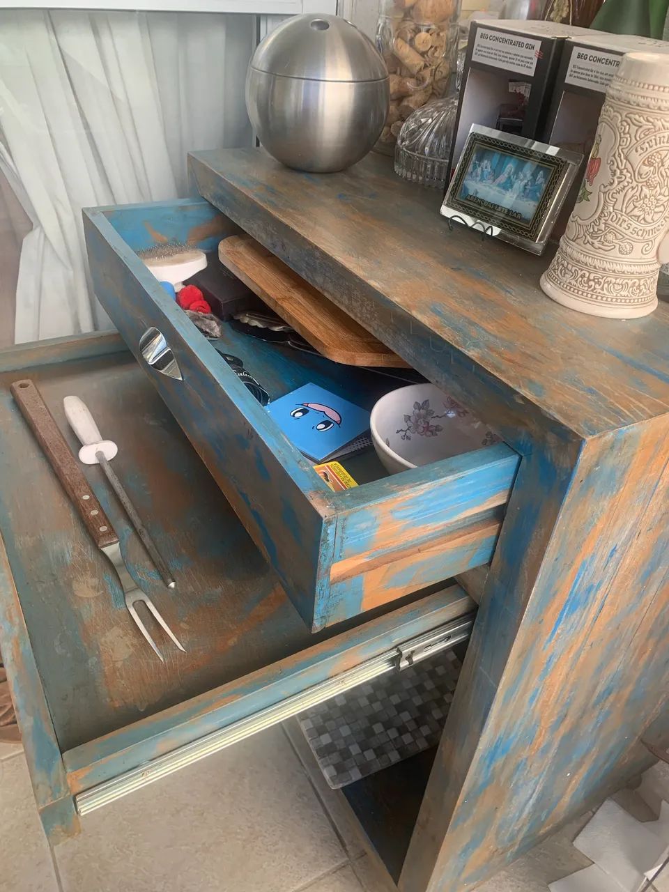 Móvel e bancada/mesa para churrasqueira  - Foto 4