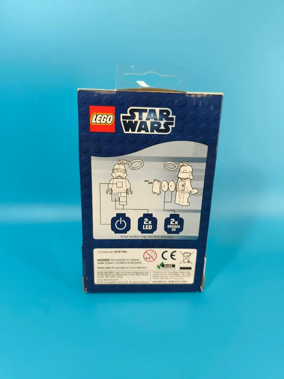 Lego Star Wars chaveiro stormtrooper led Key light lacrado - Foto 2