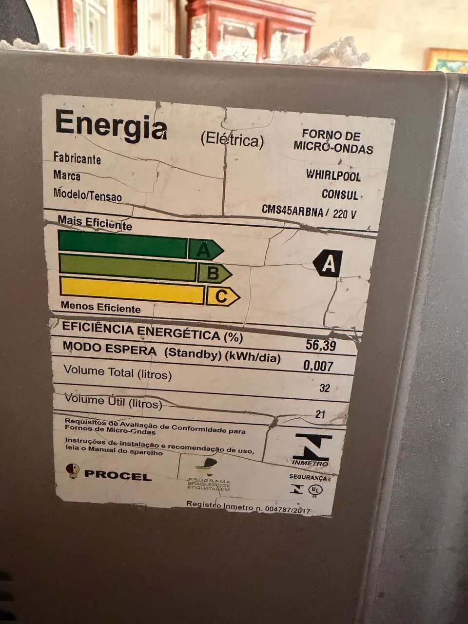 Microondas 21 litros Consul - Foto 4