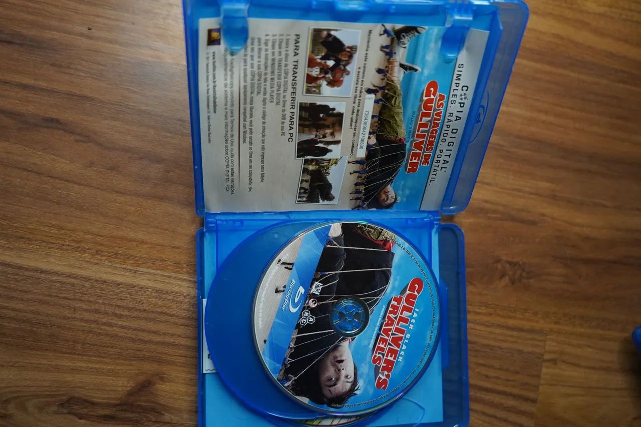 DVD Blu-ray Original As viagens de Gulliver 3D  - Foto 3
