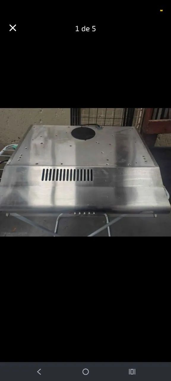Coifa 220 inox 