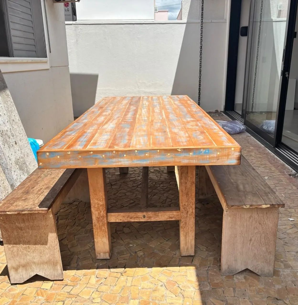 Vendo Mesa de Madeira de demolição!