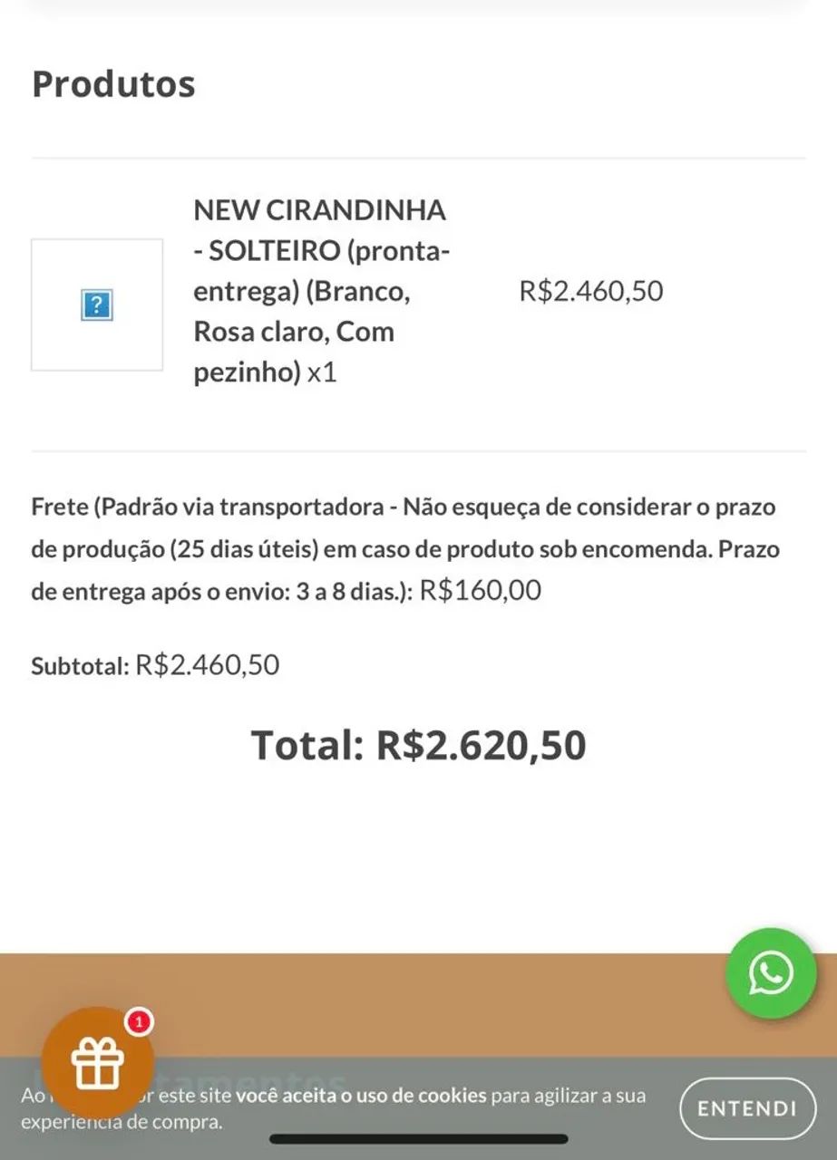 Cama nyc baixa, solteiro, rose! Pouco uso - Foto 2