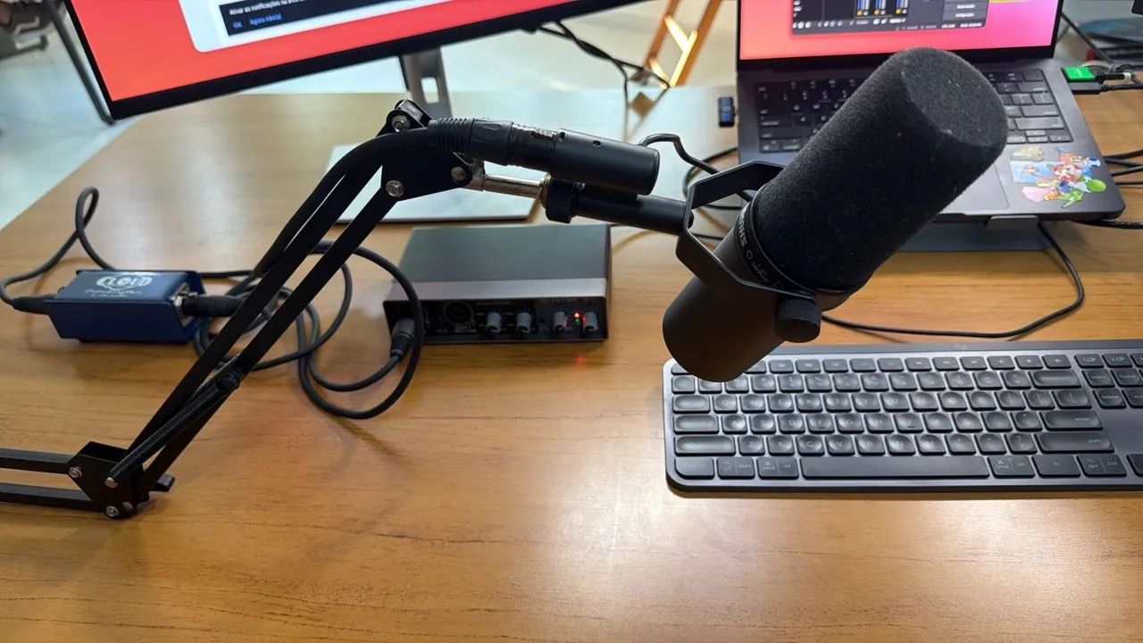 Shure SM7B Original + Interface Teyun Q-22 | Kit para Podcast e Streaming - Foto 3