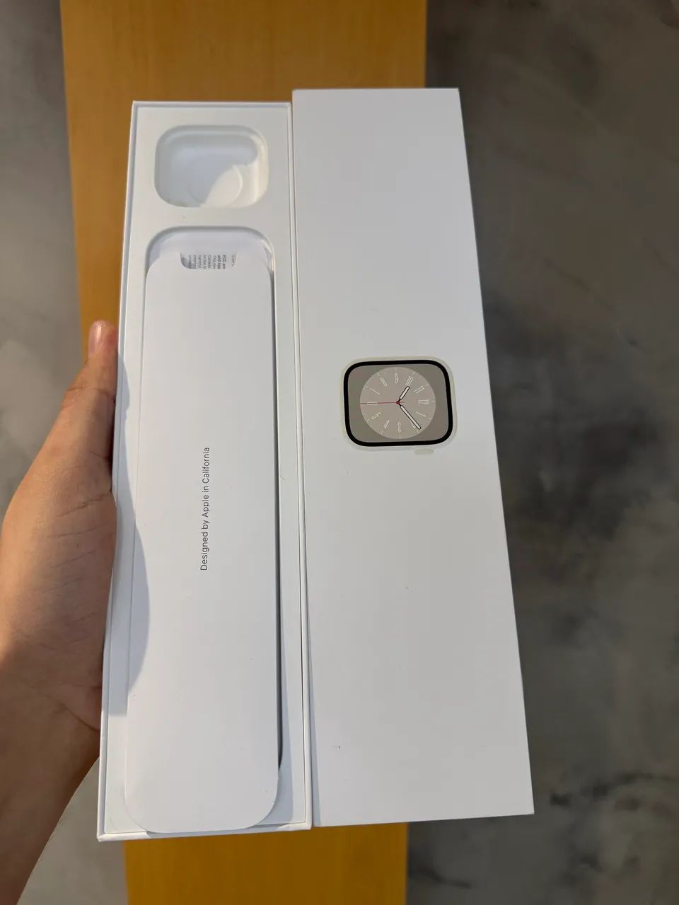 Caixa de Apple Watch série 8 41MM estelar  - Foto 2