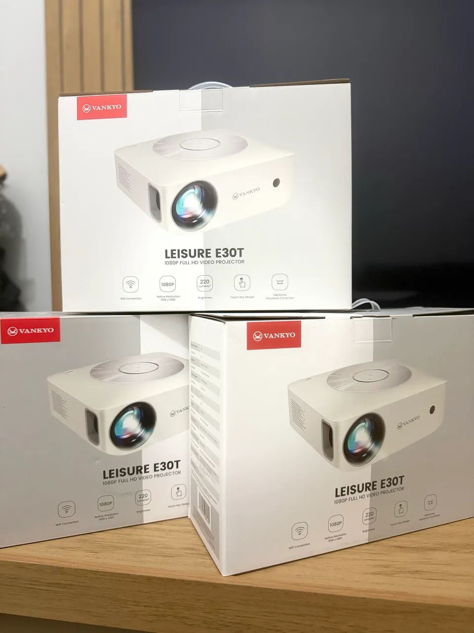 Projetor Vankyo Leisure E30t Wifi Full Hd 1080p