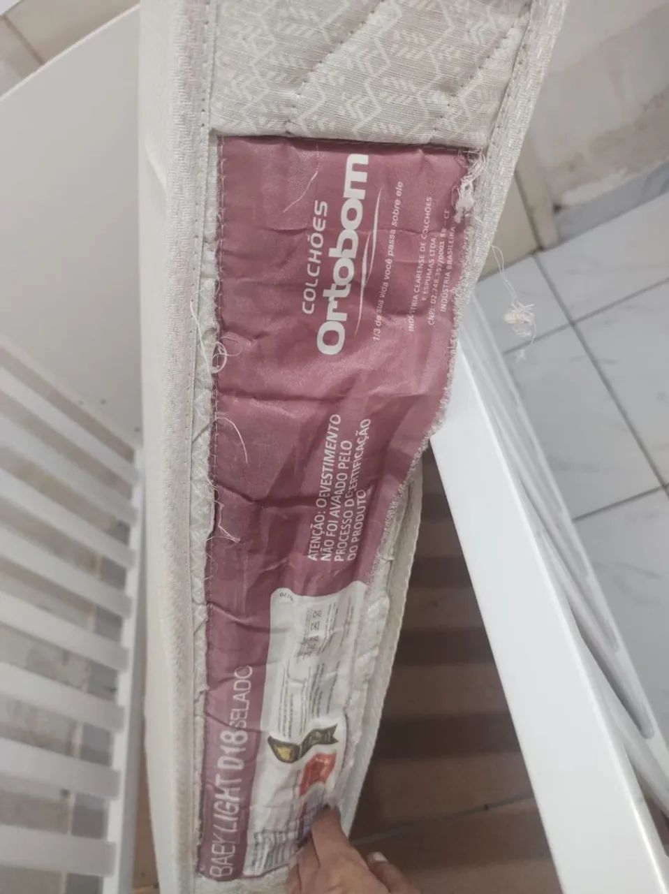 Vendo Berço com colchão  - Foto 5