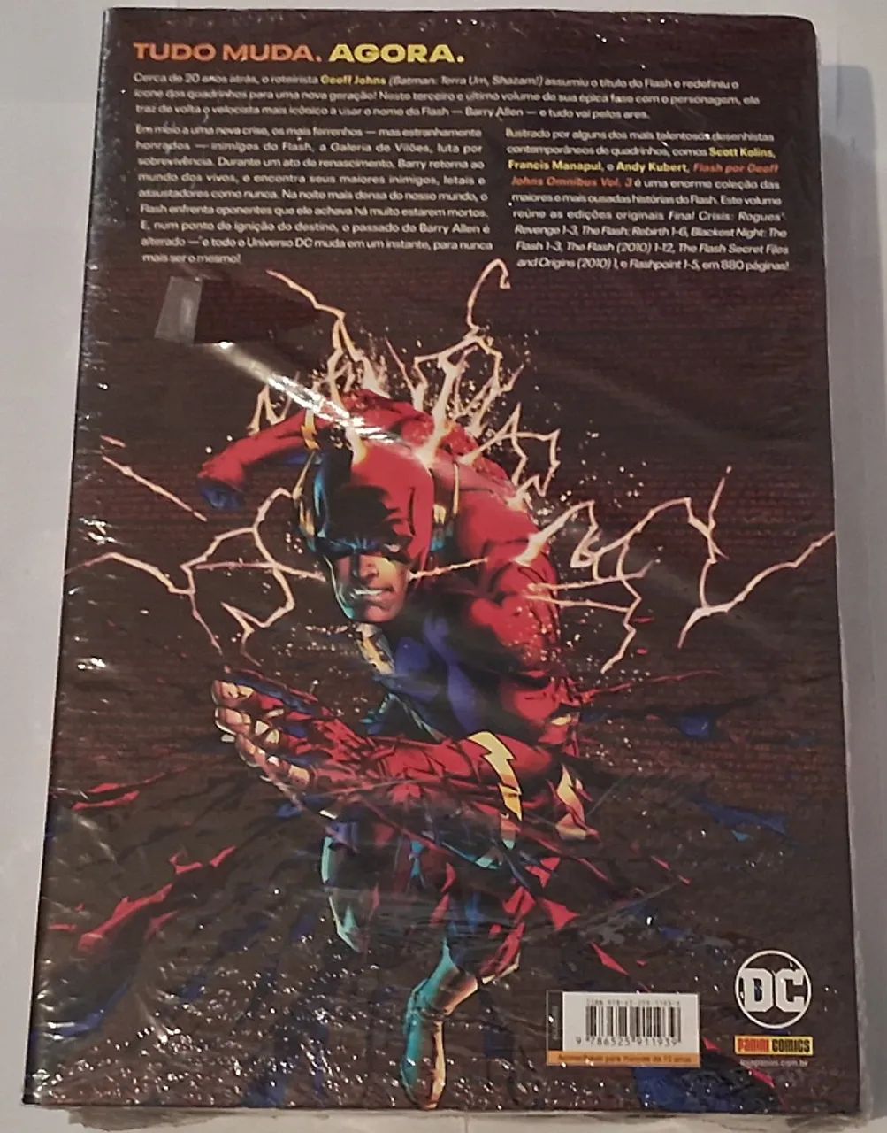 Omnibus Panini Flash Volume 3 Geoff Johns Lacrado - Foto 2