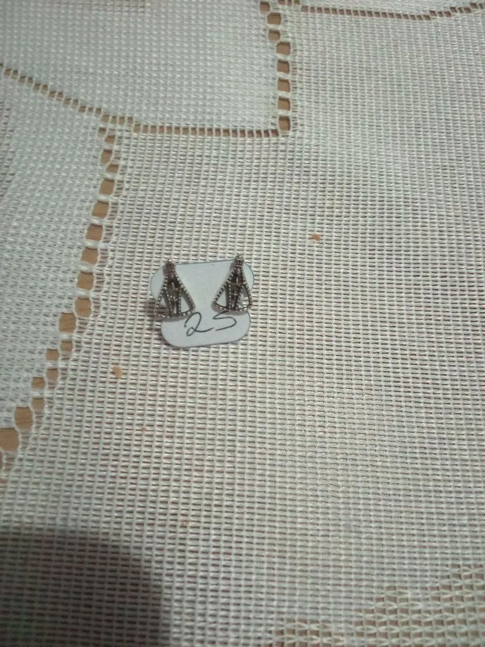 Conjunto de brinco e colar nossa senhora aparecidaa  - Foto 3