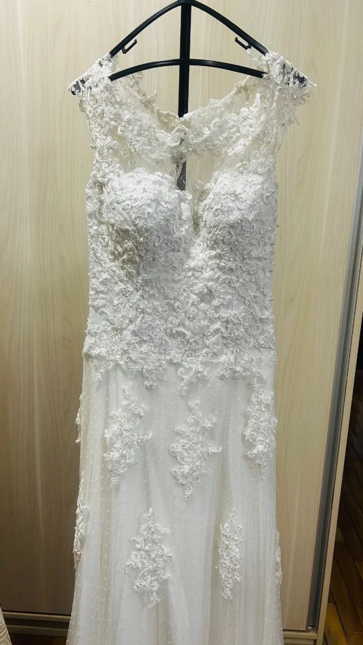 Vestido de noiva completo