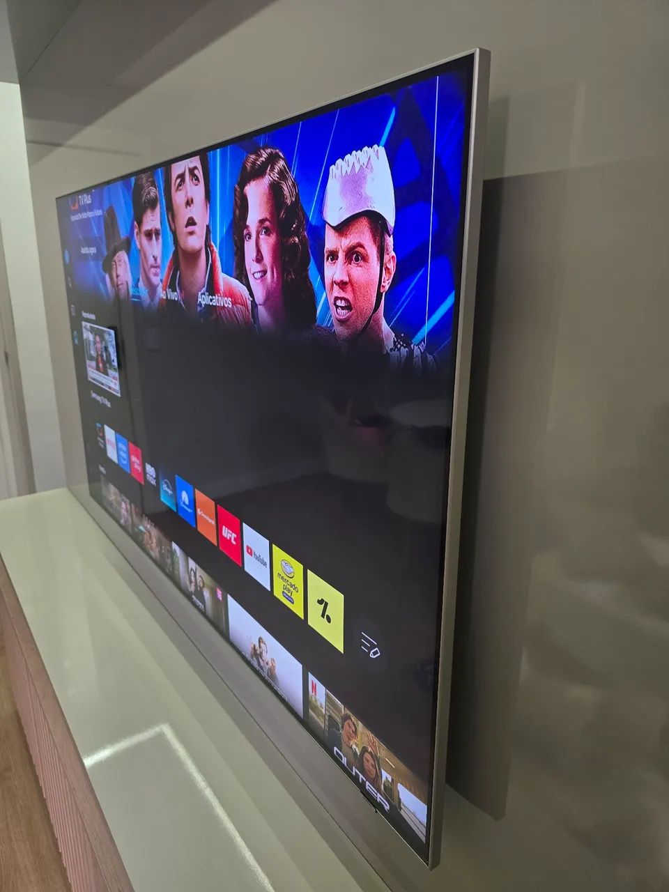Smart TV Samsung Qled 55 polegadas  - Foto 2