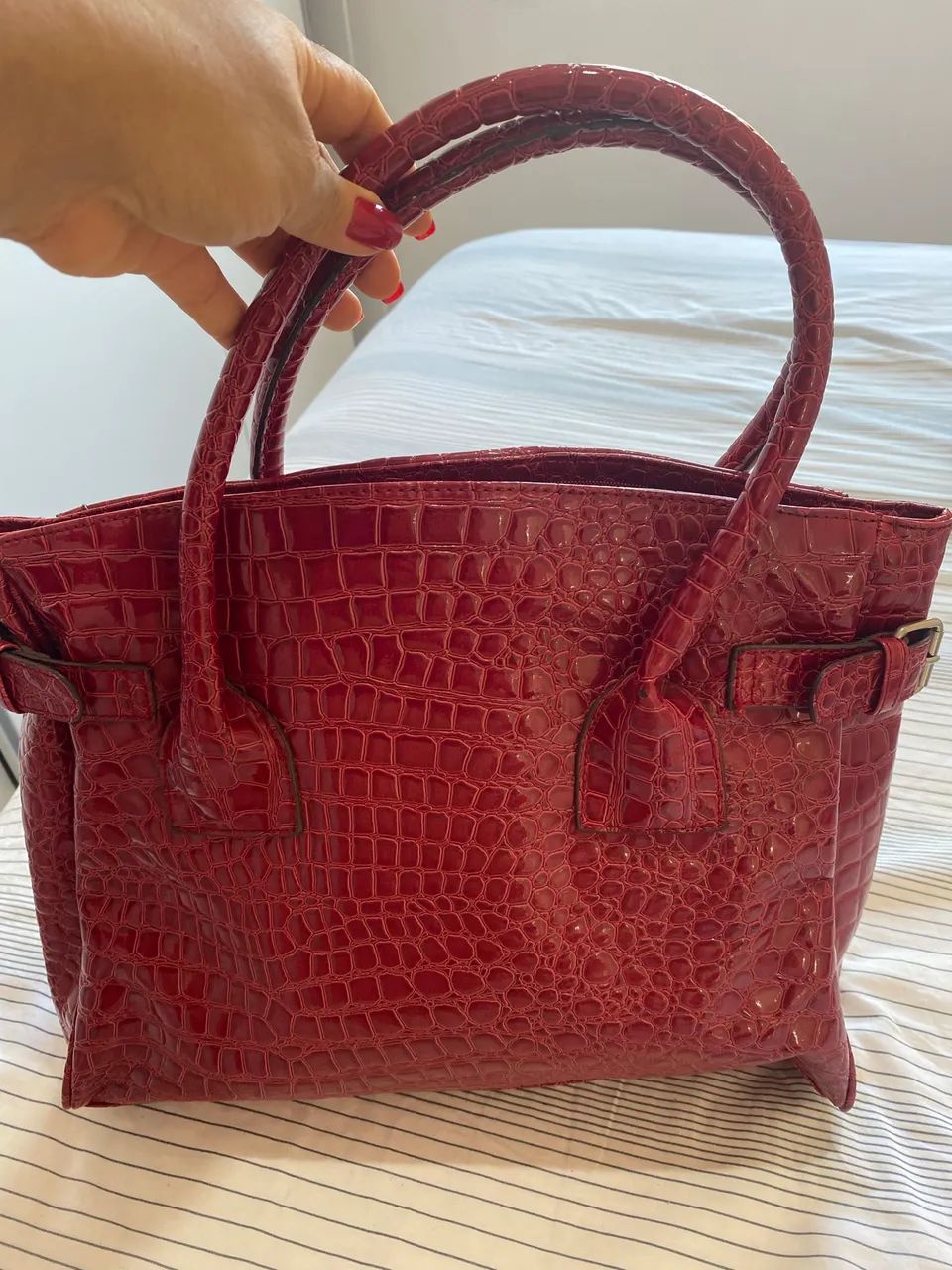 Bolsa de couro  - Foto 3