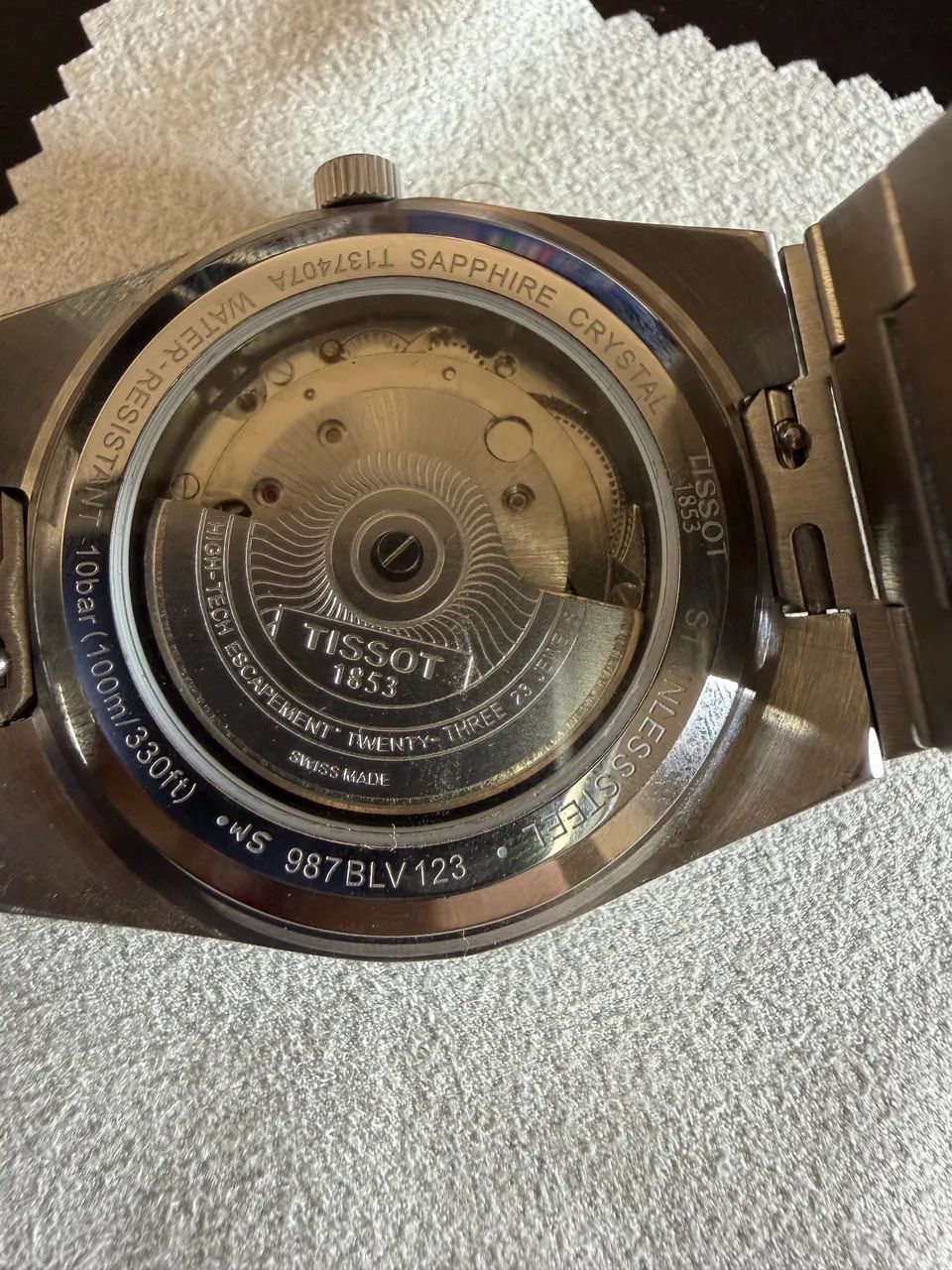 Relógio Tissot prx automático Blue  - Foto 4