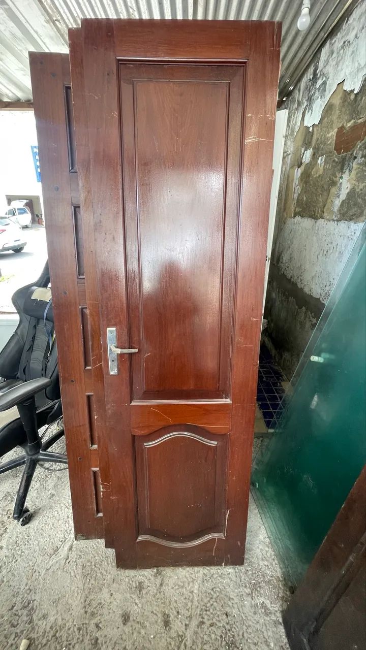 Vendo porta de madeira ipê  - Foto 3