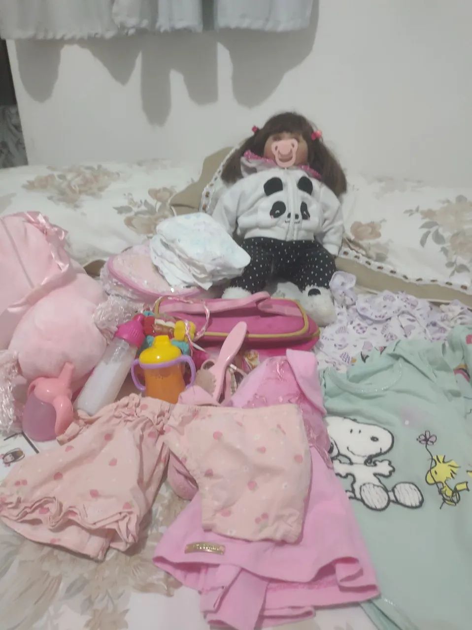 Vende-se boneca bebê rebom original panda, vai com brindes  - Foto 2