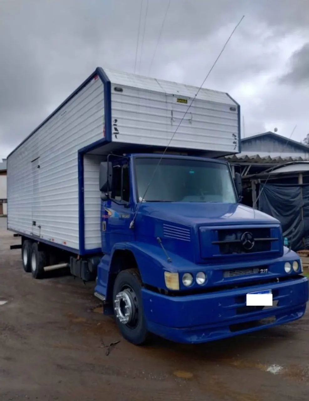 mb l 1620 6x2 2010 bau - Foto 4