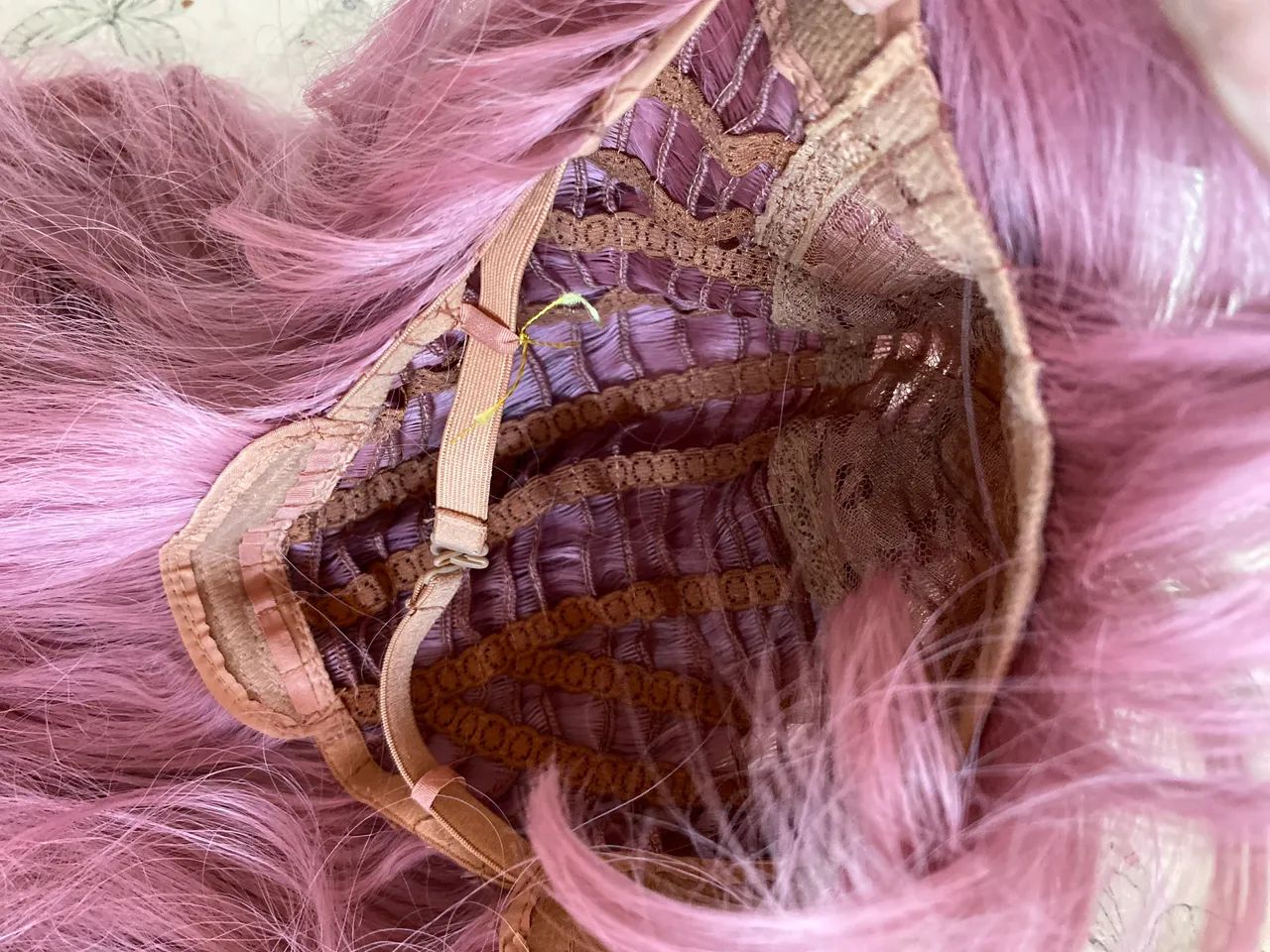 Peruca rosa  - Foto 4